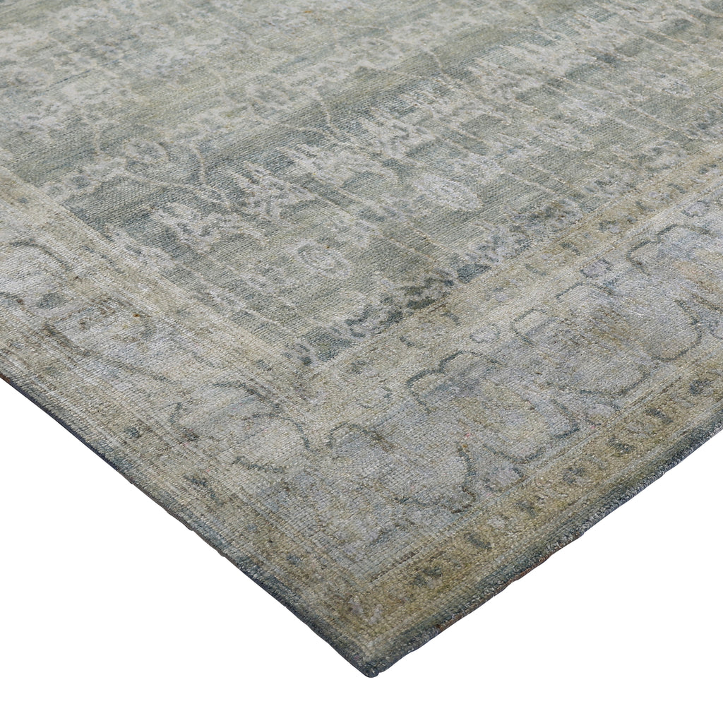 Grey Alchemy Traditional Silk Rug - 11'11" x 18'8"