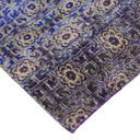 Purple Alchemy Contemporary Silk Runner - 2'11" x 4'11"