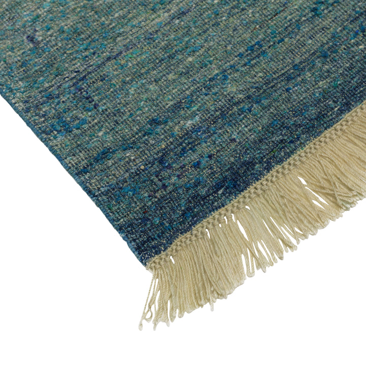 Blue Alchemy Tiger Wool Linen Blend Rug - 8'3" x 10'10"