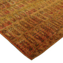 Orange Alchemy Contemporary Silk Rug - 8'8" x 11'9"