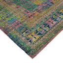 Multicolored Alchemy Traditional Silk Rug - 7'11" x 10'9"