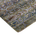 Blue Alchemy Contemporary Silk Runner - 3'11" x 13'4"