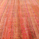 Pink Alchemy Contemporary Wool Silk Blend Rug - 9'10" x 12'2"