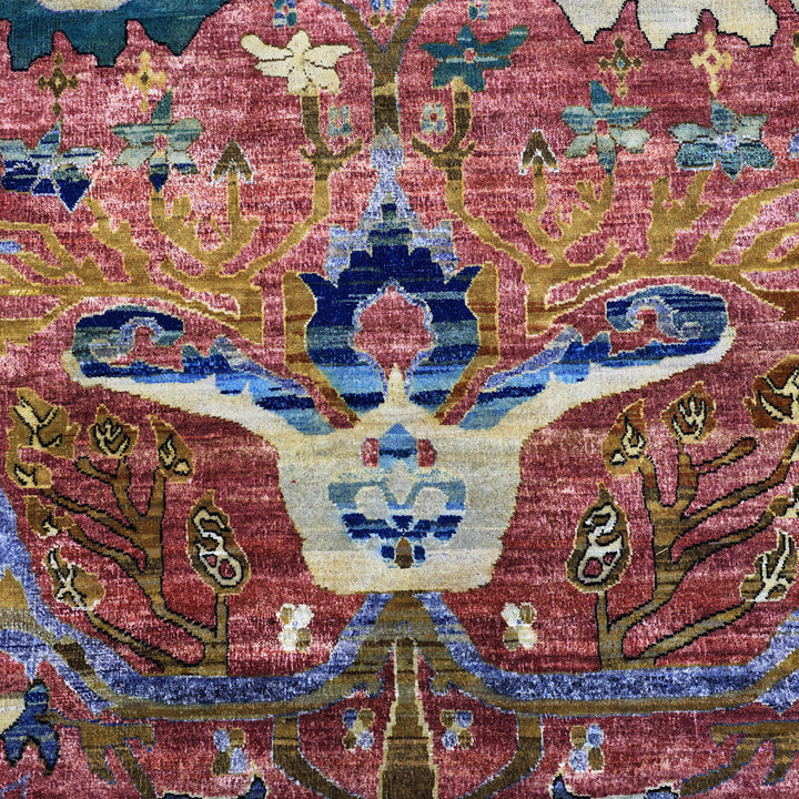 Multicolored Alchemy Traditional Wool Rug - 8'7" x 11'2"