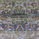 Blue Alchemy Contemporary Silk Runner - 3'11" x 13'4"