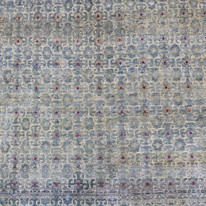 Sage Alchemy Traditional Silk Wool Blend Rug - 8'10" x 11'11"