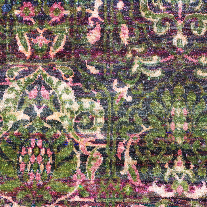 Pink Alchemy Traditional Silk Rug - 9' x 12'2"