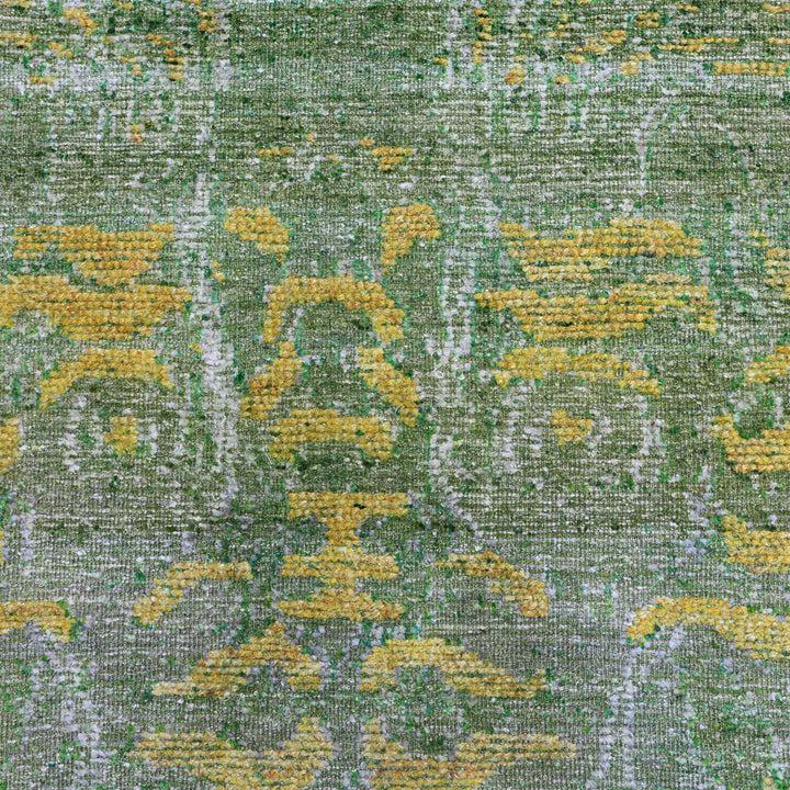 Green Alchemy Tiger Wool Linen Blend Rug - 8'3" x 10'2"