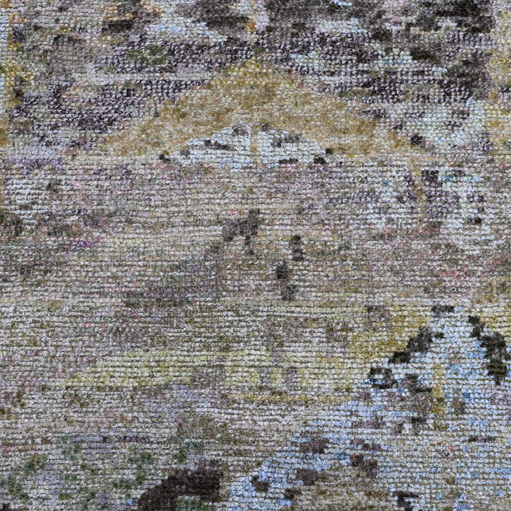 Natural Alchemy Contemporary Wool Linen Blend Rug - 8'3" x 10'8"