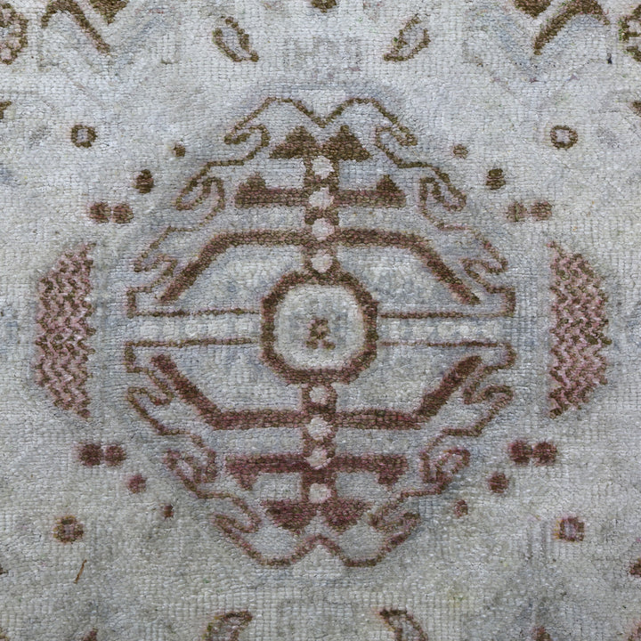 Multicolored Alchemy Traditional Silk Runner - 3'11" x 12'2"