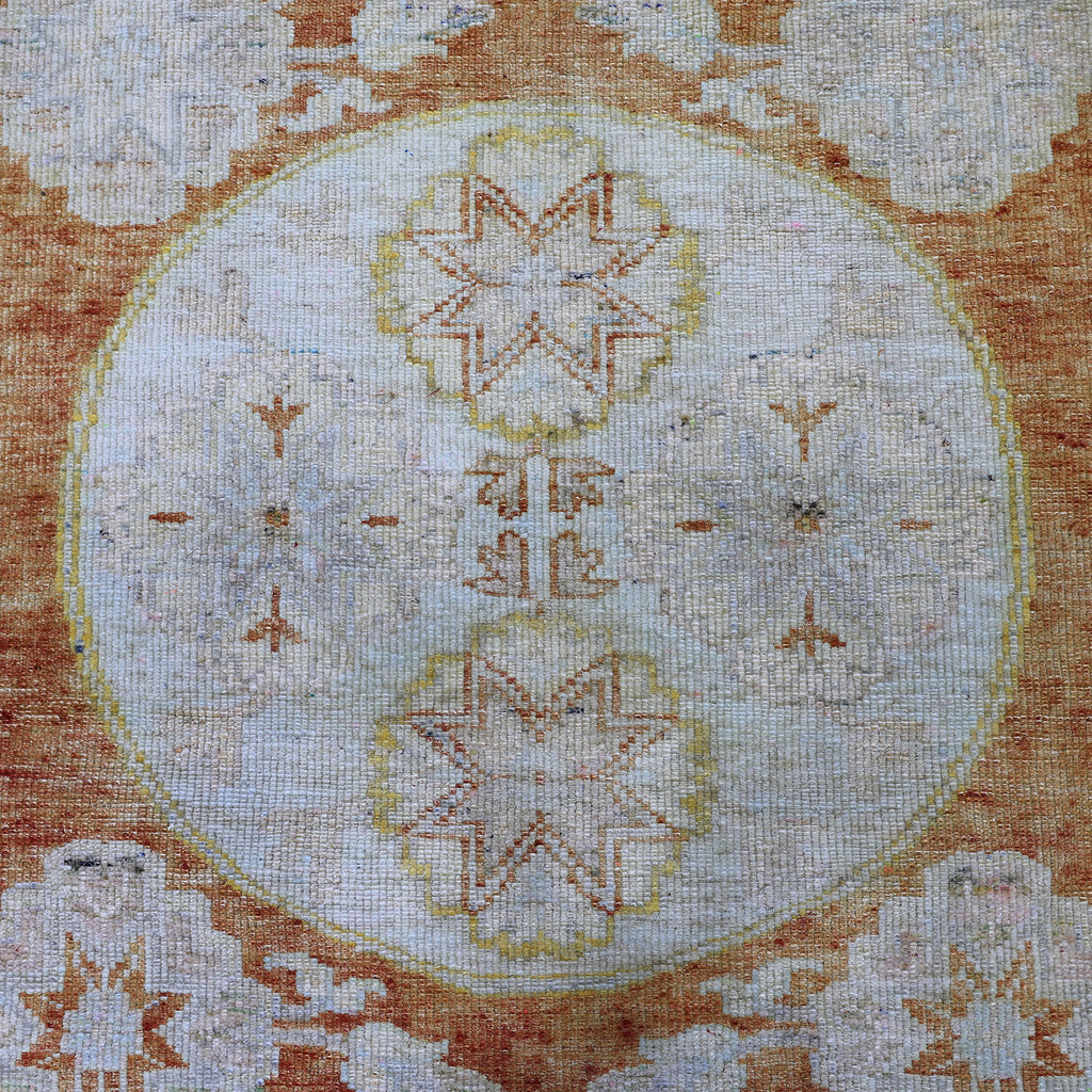 Ivory Alchemy Traditional Silk Rug - 8'9" x 12'5"