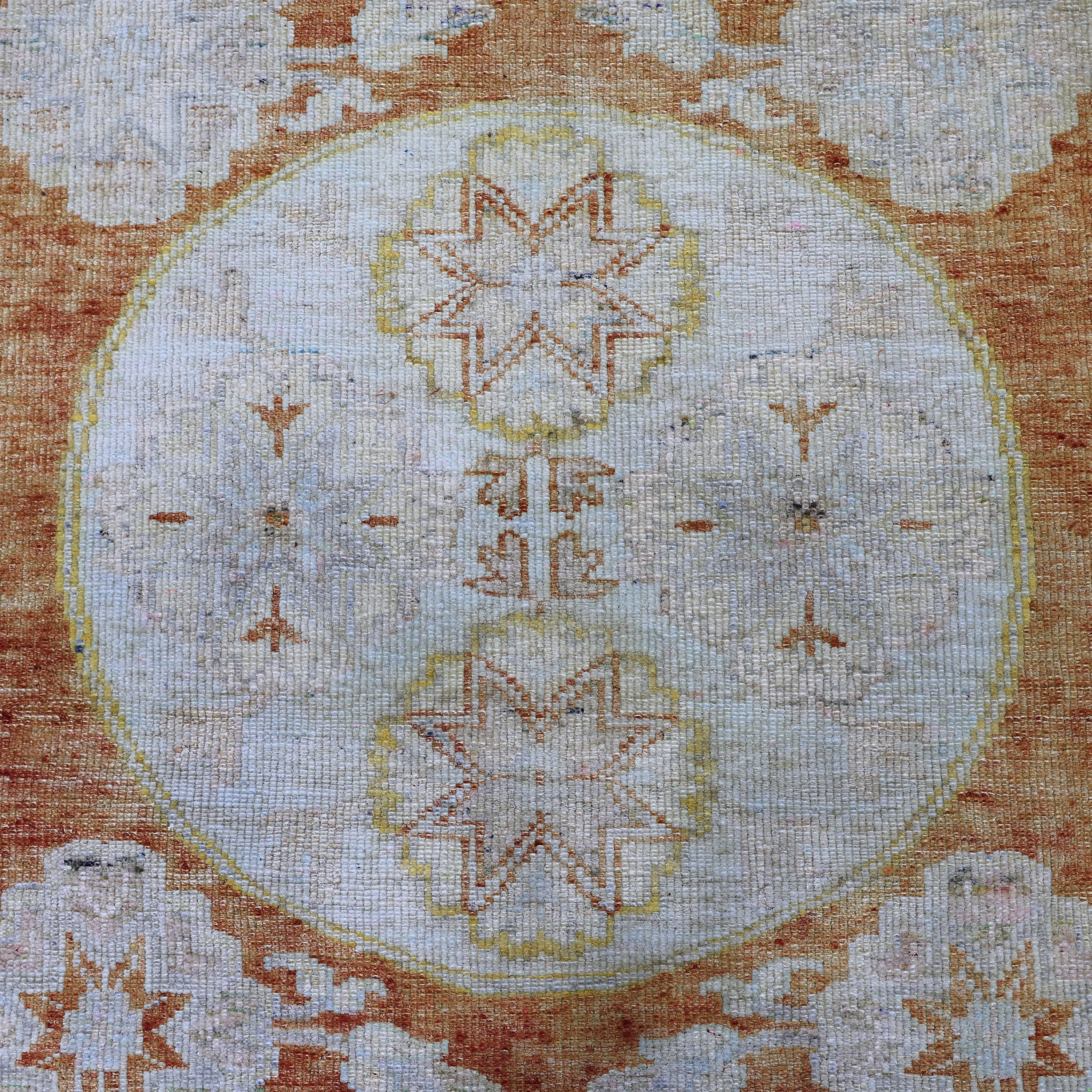 Ivory Alchemy Traditional Silk Rug - 8'9" x 12'5"