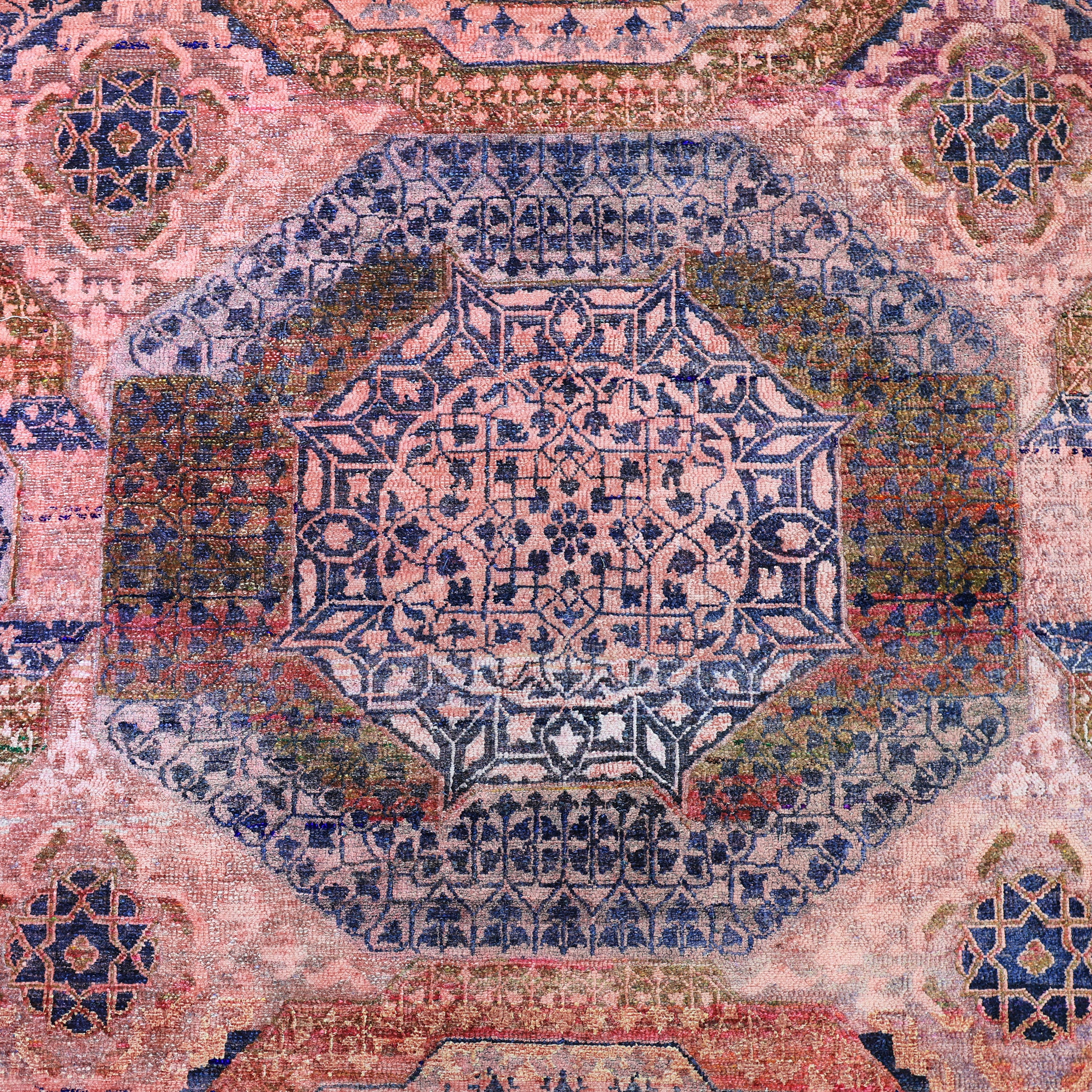 Pink Alchemy Traditional Silk Rug - 14' x 20'