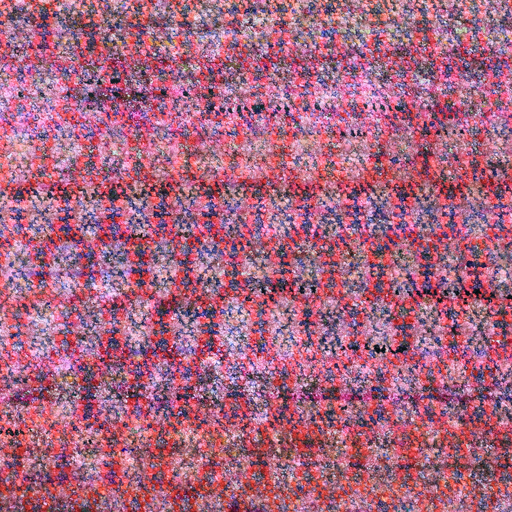 Pink Alchemy Contemporary Silk Rug - 8'9" x 11'5"