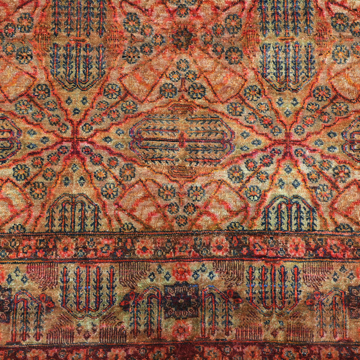 Red Alchemy Traditional Silk Rug - 8'9" x 10'11"