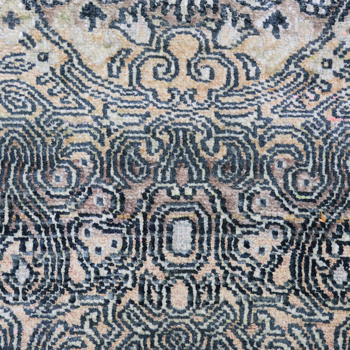 Multicolored Alchemy Traditional Silk Rug - 3'10" x 5'8"