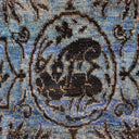 Blue Alchemy Traditional Silk Rug - 7'9" x 10'7"