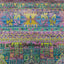 Multicolored Alchemy Traditional Silk Rug - 7'11" x 10'9"