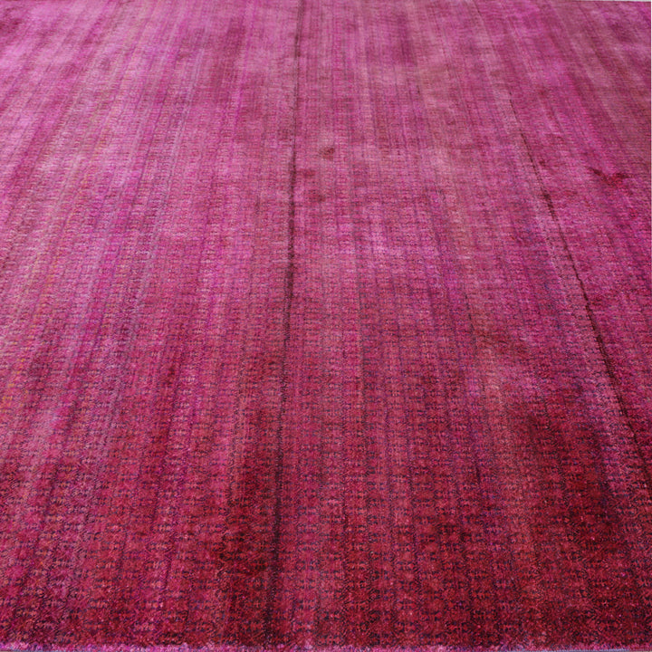 Pink Alchemy Contemporary Silk Rug - 8'11" x 11'8"