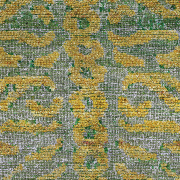 Green Alchemy Tiger Wool Linen Blend Rug - 8'3" x 10'2"
