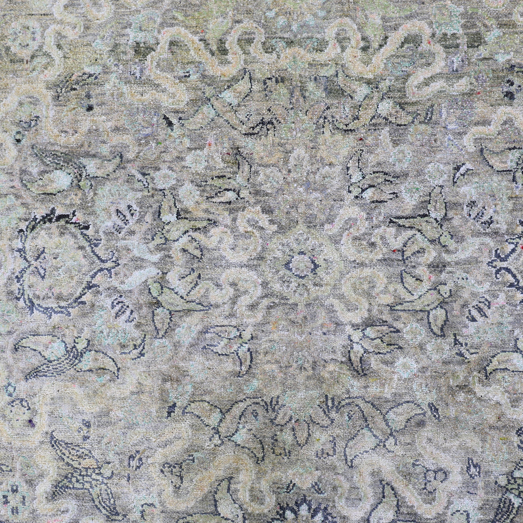 Cream Alchemy Traditional Silk Rug - 8'7" x 12'5"