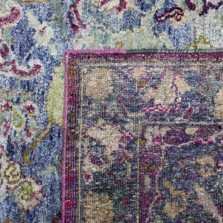 Purple Alchemy Traditional Silk Rug - 7'11" x 9'8"