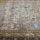 Gold Alchemy Traditional Silk Wool Blend Rug - 7'7" x 9'5"