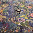 Multicolored Alchemy Traditional Wool Rug - 7'9" x 8'6"