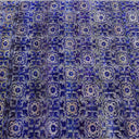 Purple Alchemy Contemporary Silk Runner - 2'11" x 4'11"