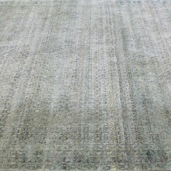 Green Alchemy Traditional Silk Rug - 9' x 12'