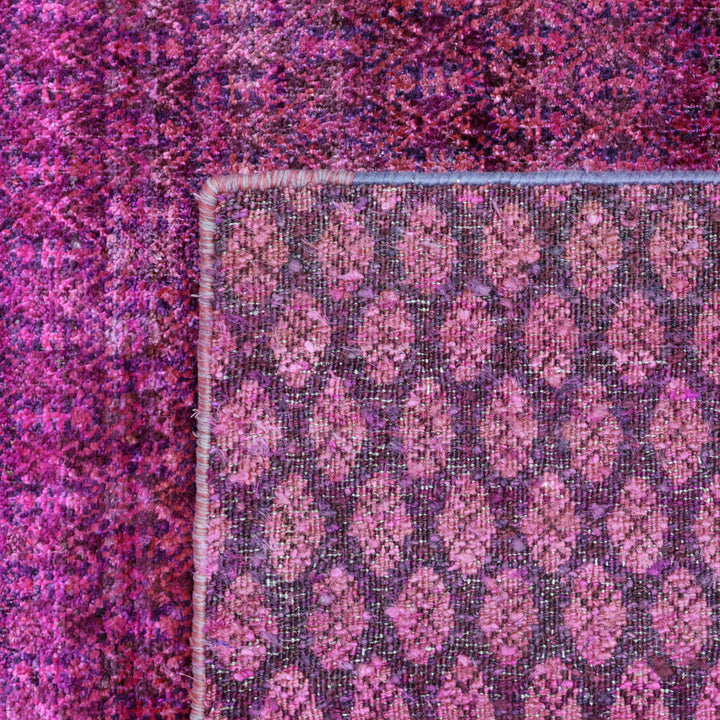 Pink Alchemy Contemporary Silk Rug - 8'11" x 11'8"