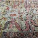 Multicolored Alchemy Traditional Silk Rug - 7'10" x 10'5"