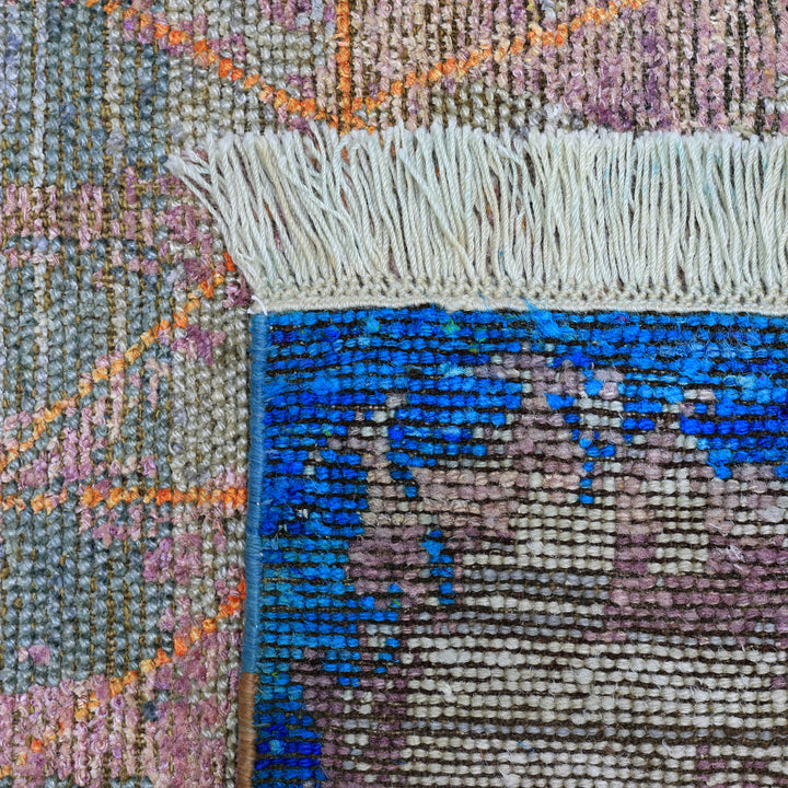 Pink Alchemy Contemporary Silk Rug - 9'1" x 11'9"