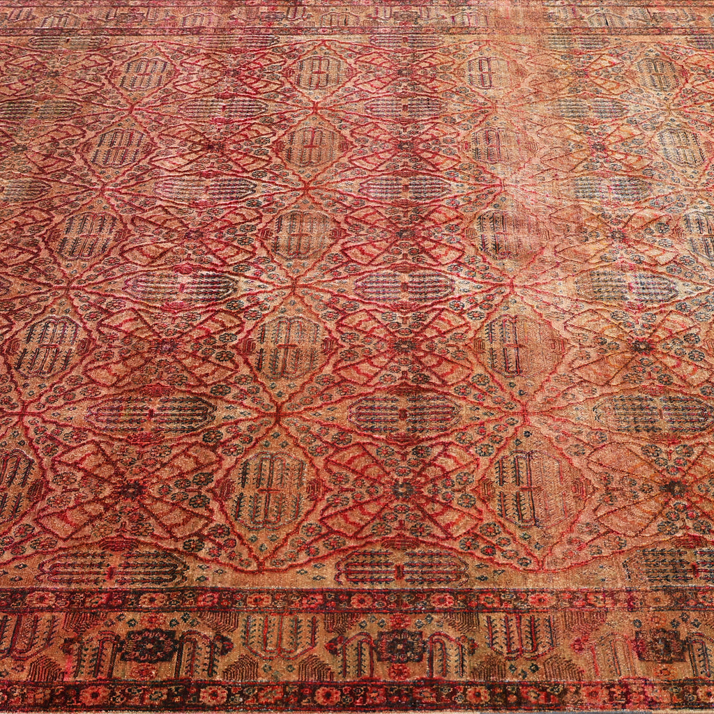 Red Alchemy Traditional Silk Rug - 8'9" x 10'11"