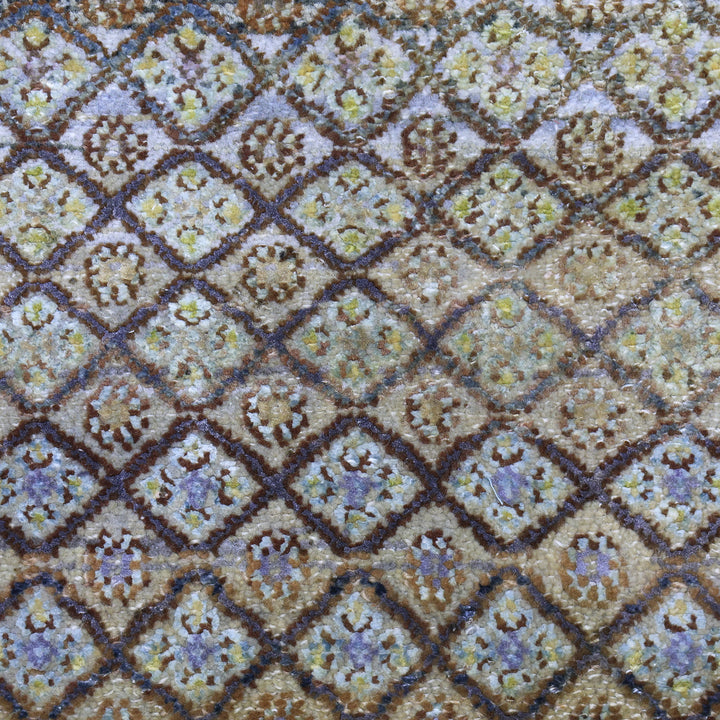 Multicolored Alchemy Traditional  Silk Wool Blend Rug - 15'10" x 20'4"