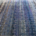 Blue Alchemy Contemporary Silk Rug - 7'11" x 9'10"