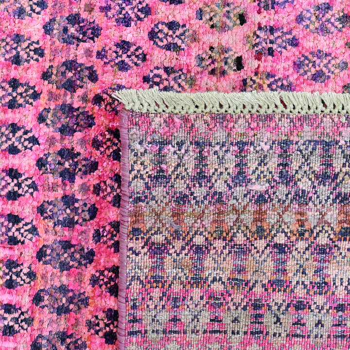 Purple Alchemy Contemporary Silk Rug - 9' x 12'