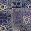 Purple Alchemy Contemporary Silk Rug - 2'11" x 4'11"