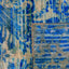 Blue Alchemy Contemporary Silk Runner - 3'1" x 6'5"