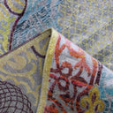 Multicolored Alchemy Contemporary Silk Rug - 8'11" x 12'3"
