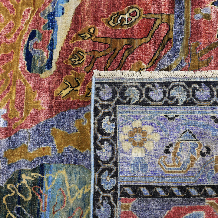 Multicolored Alchemy Traditional Wool Rug - 8'7" x 11'2"