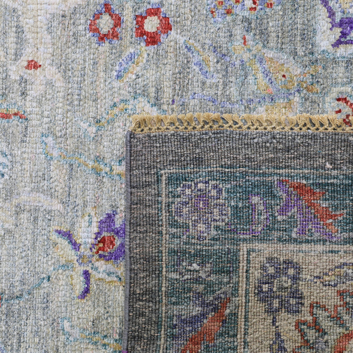 Multicolored Alchemy Traditional Silk Rug - 9'5" x 11'3"