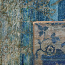 Blue Alchemy Contemporary Silk Runner - 3'1" x 11'7"