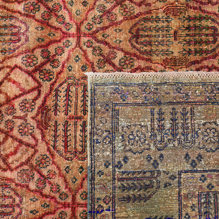 Red Alchemy Traditional Silk Rug - 8'9" x 10'11"