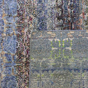 Blue Alchemy Contemporary Silk Rug - 7'11" x 9'10"