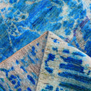 Blue Alchemy Contemporary Silk Runner - 3' x 10'10"