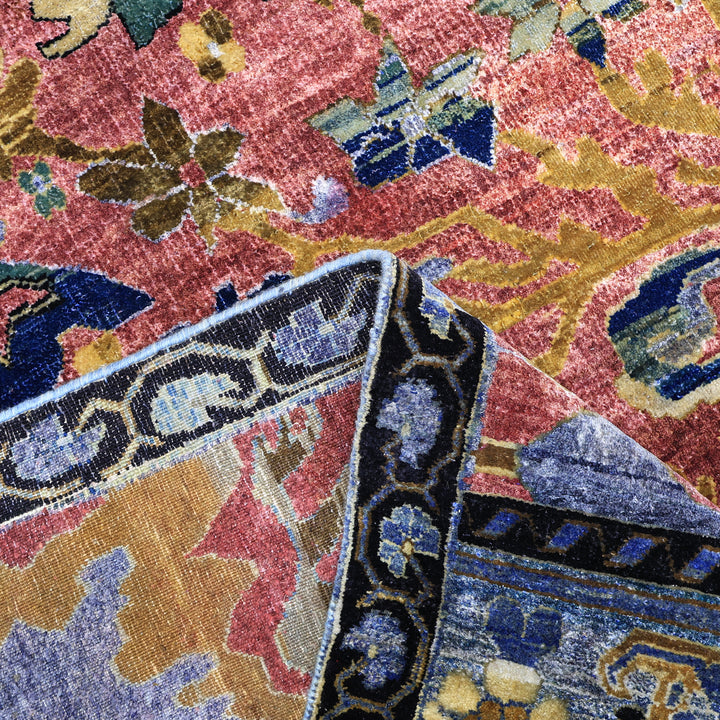 Multicolored Alchemy Traditional Wool Rug - 8'7" x 11'2"