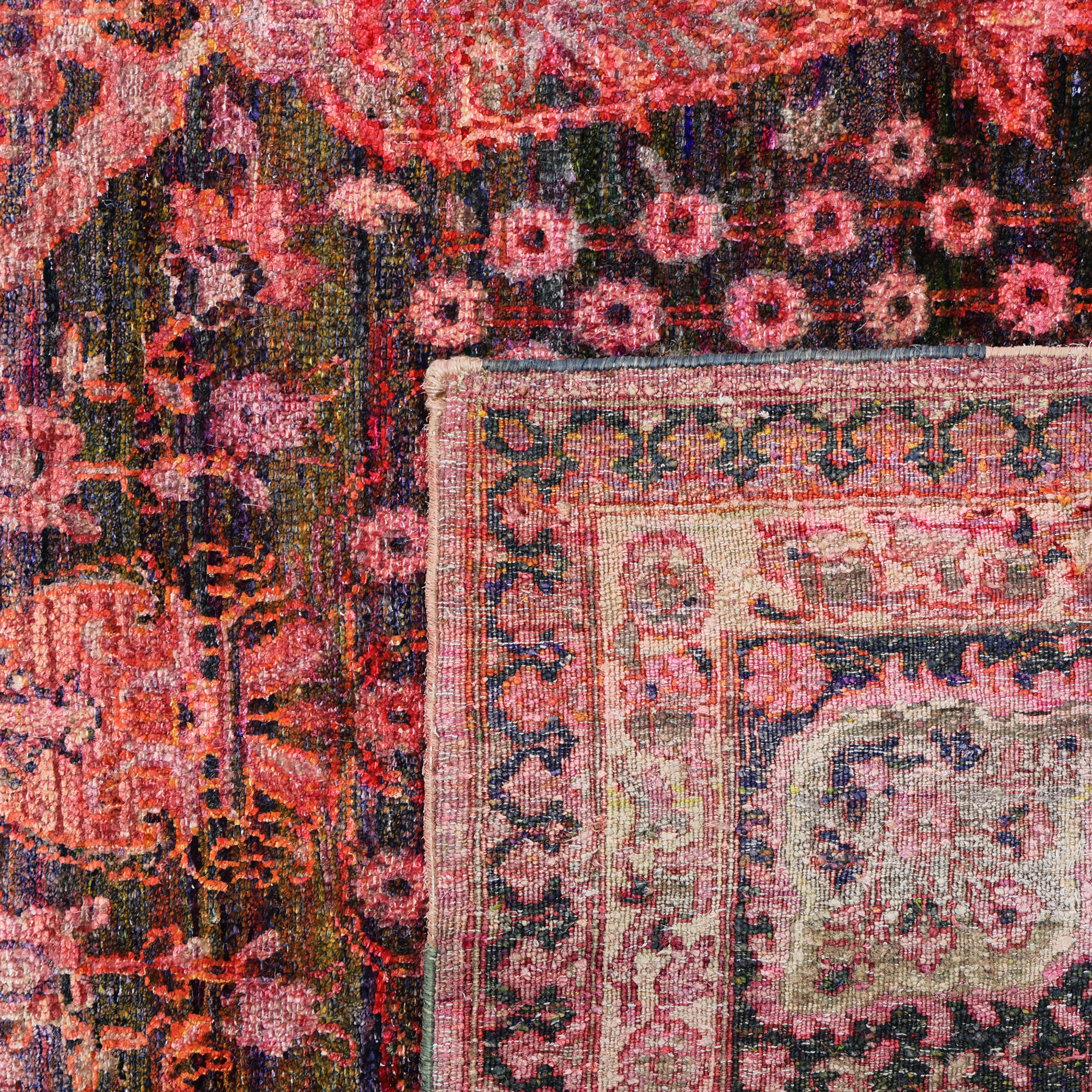 Pink Alchemy Traditional Silk Rug - 8'9" x 13'3"