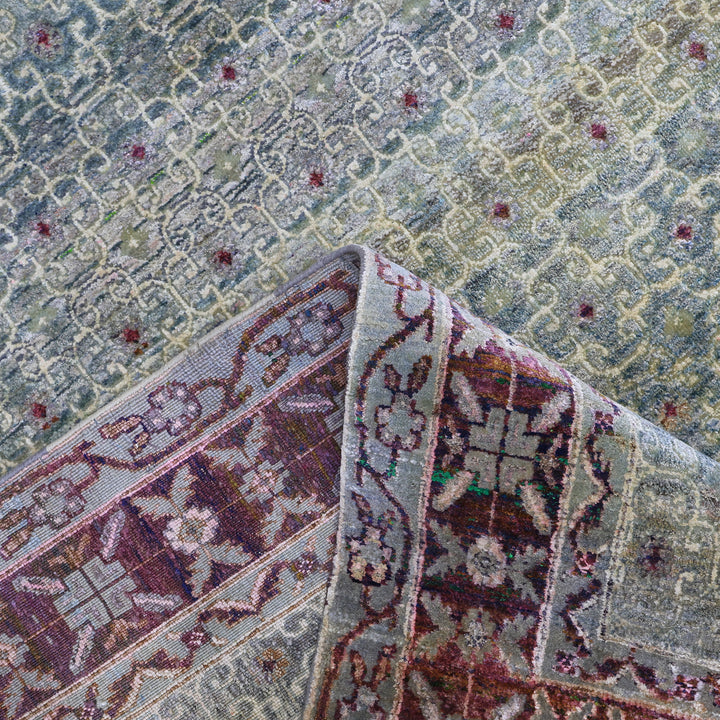 Sage Alchemy Traditional Silk Wool Blend Rug - 8'10" x 11'11"