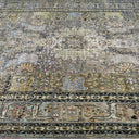 Multicolored Alchemy Traditional Silk Wool Blend Rug - 8'9" x 11'11"